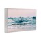 Stupell Industries Ocean Wave Blush Framed Giclee Wall Art Design by Sisi and Seb